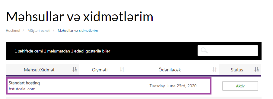 cPanel şifrəsini necə dəyişmək olar? — ekran görüntüsü 3