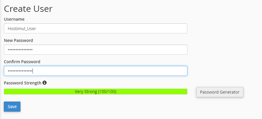 cPanel-də fayllar və qovluqlar üçün şifrəni necə təyin etmək olar? — ekran görüntüsü 5