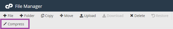 cPanel-də File Manager-i necə istifadə etmək olar? — ekran görüntüsü 15