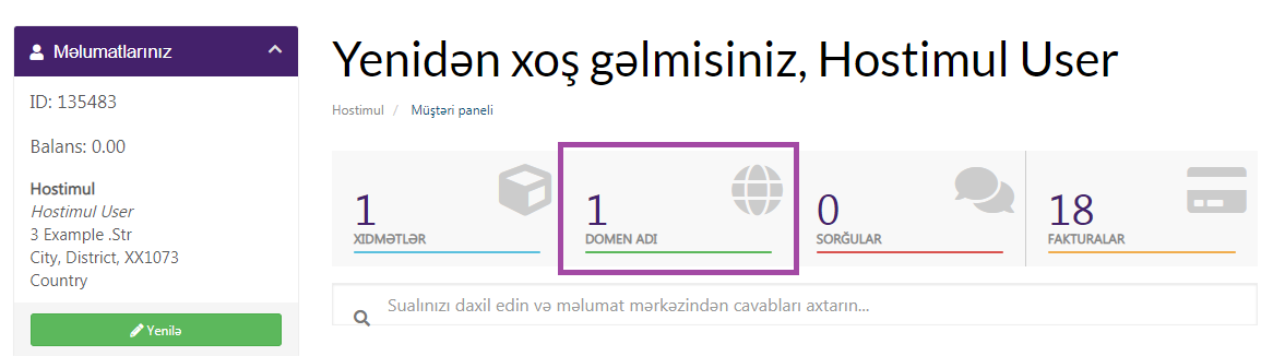 Domen panelinə necə qoşulmaq olar? — ekran görüntüsü 2