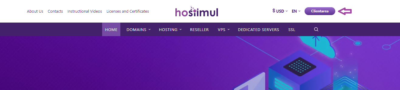 Domeni CloudFlare-ə necə yönləndirmək olar? — ekran görüntüsü 1