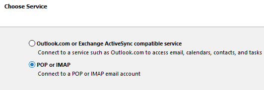 Outlook 2016-da korporativ elektron poçt ünvanını necə əlavə etmək olar? — ekran görüntüsü 4