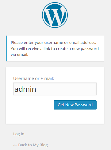 WordPress-də admin şifrəsini necə yeniləmək olar? — ekran görüntüsü 2