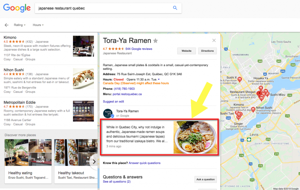 Google My Business-i biznesinizin xeyrinə necə istifadə etmək olar? — ekran görüntüsü 2