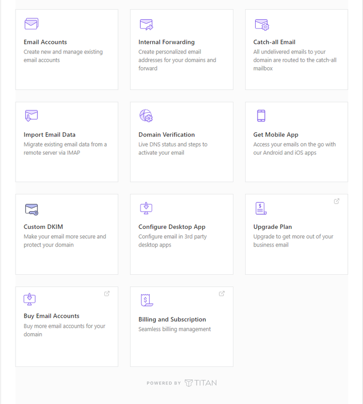 How to use Titan mails? — screenshot 3