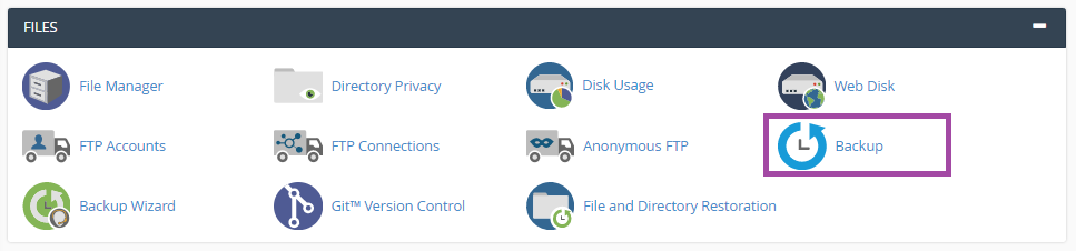 How to create a full backup in cPanel? — screenshot 1