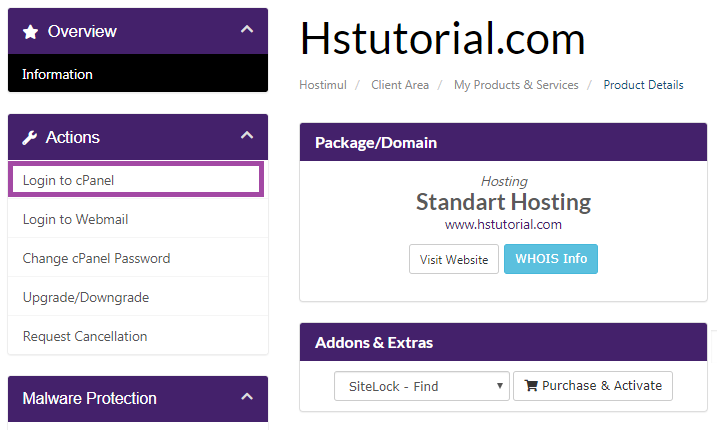 How to access cPanel? — screenshot 4