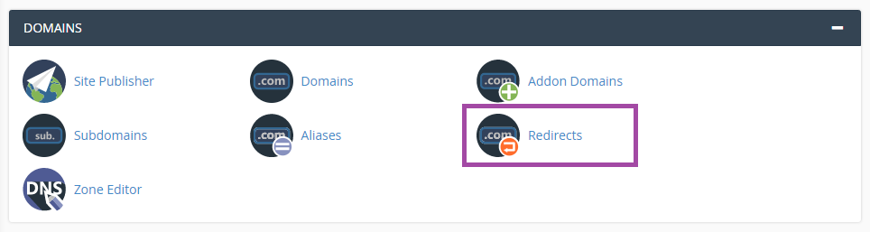 How to redirect a domain in cPanel? — screenshot 1