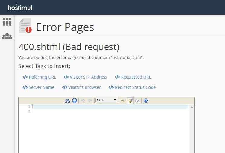 How to create custom error pages in cPanel? — screenshot 3