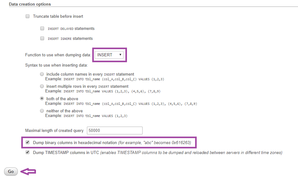 How to Create a Backup of a Database using PHPMyAdmin? — screenshot 6