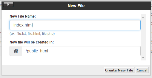 How to create a temporary one-page site? — screenshot 3