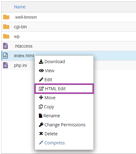 How to create a temporary one-page site? — screenshot 4