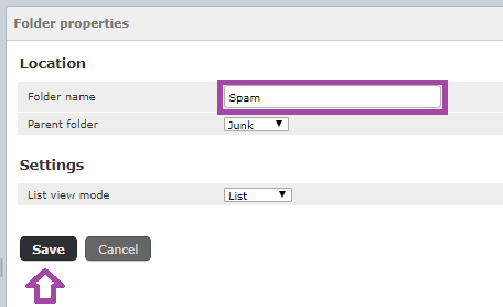 How to access spam folder in webmail? — screenshot 8