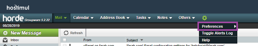 How to access spam folder in webmail? — screenshot 3