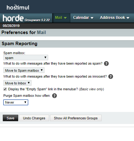 How to access spam folder in webmail? — screenshot 5