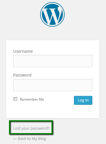 How to reset WordPress admin password? — screenshot 1