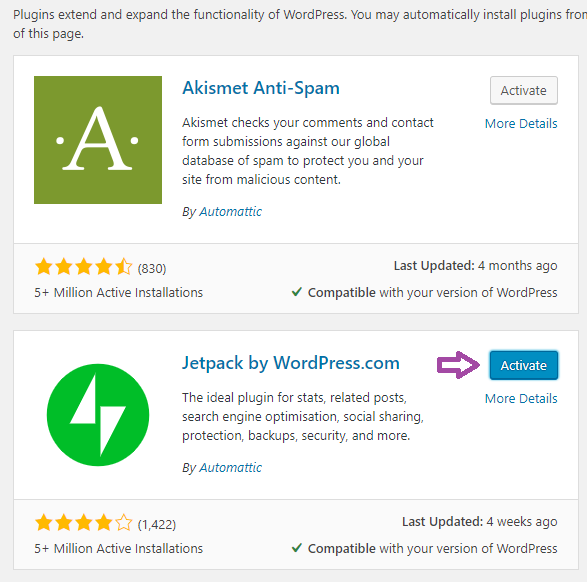 Как установить плагин WordPress? — скриншот 4