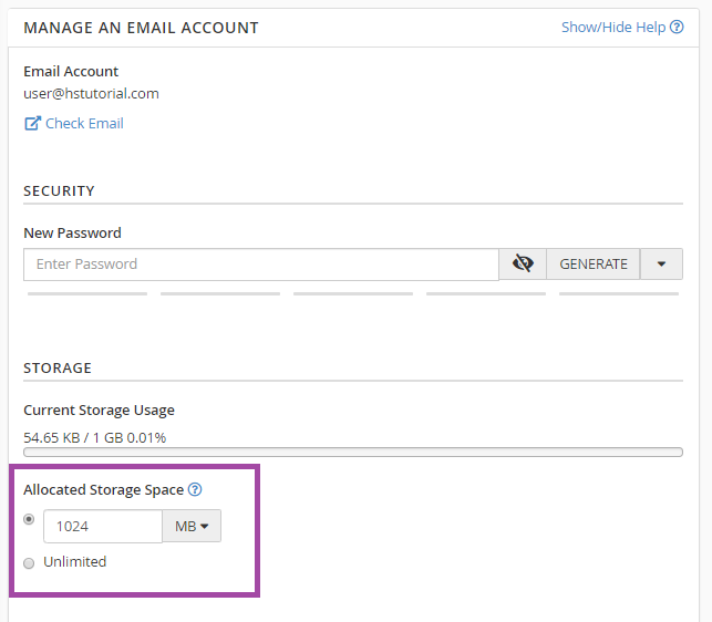 how to change storage location for mailbird