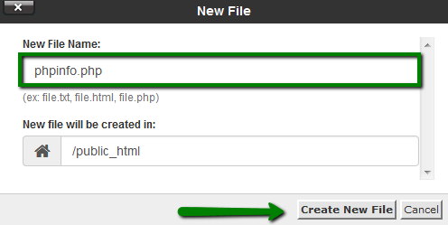 File new php