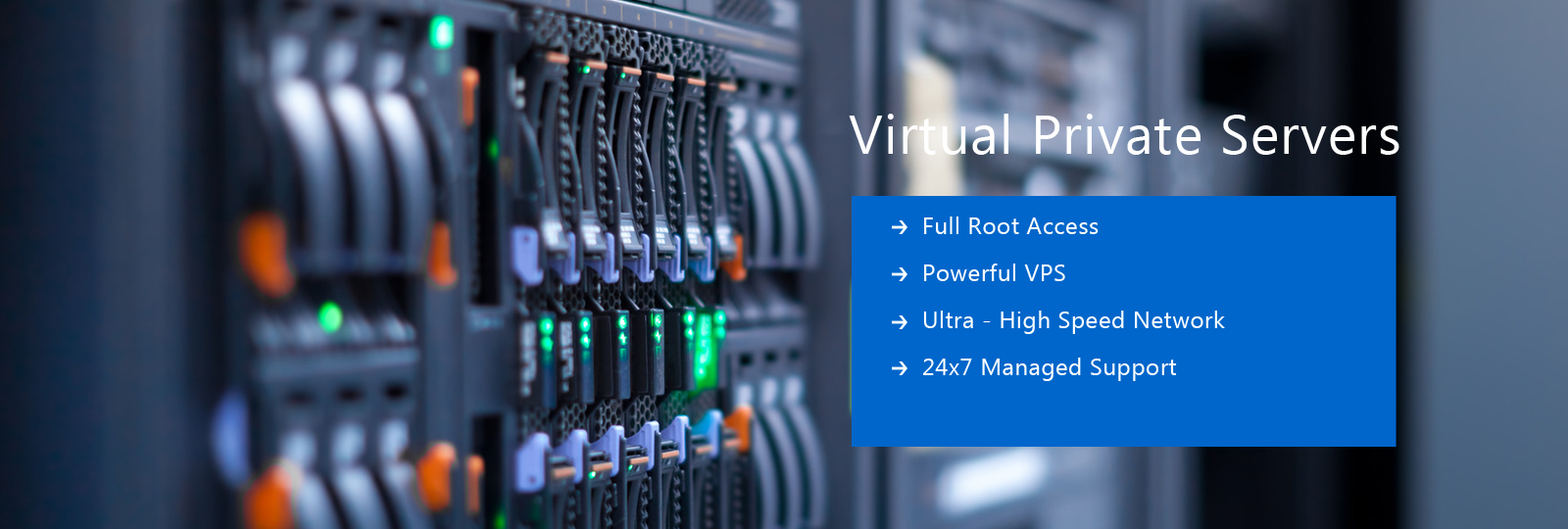 Linux virtual private server hosting