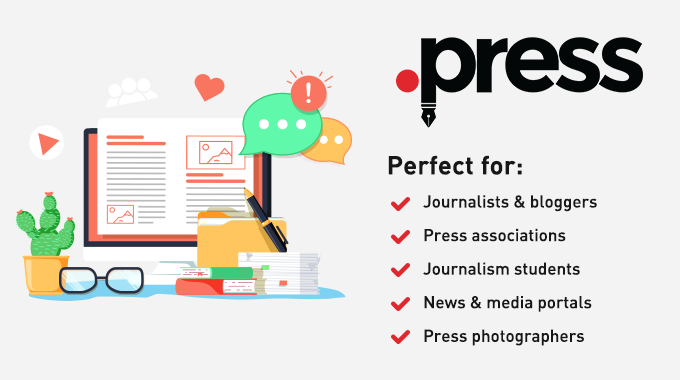 .Press domain with cheapest prices | Hostimul.com